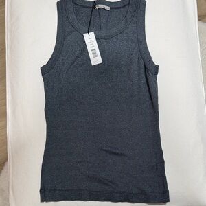 Women's Sleeveless Gray Top